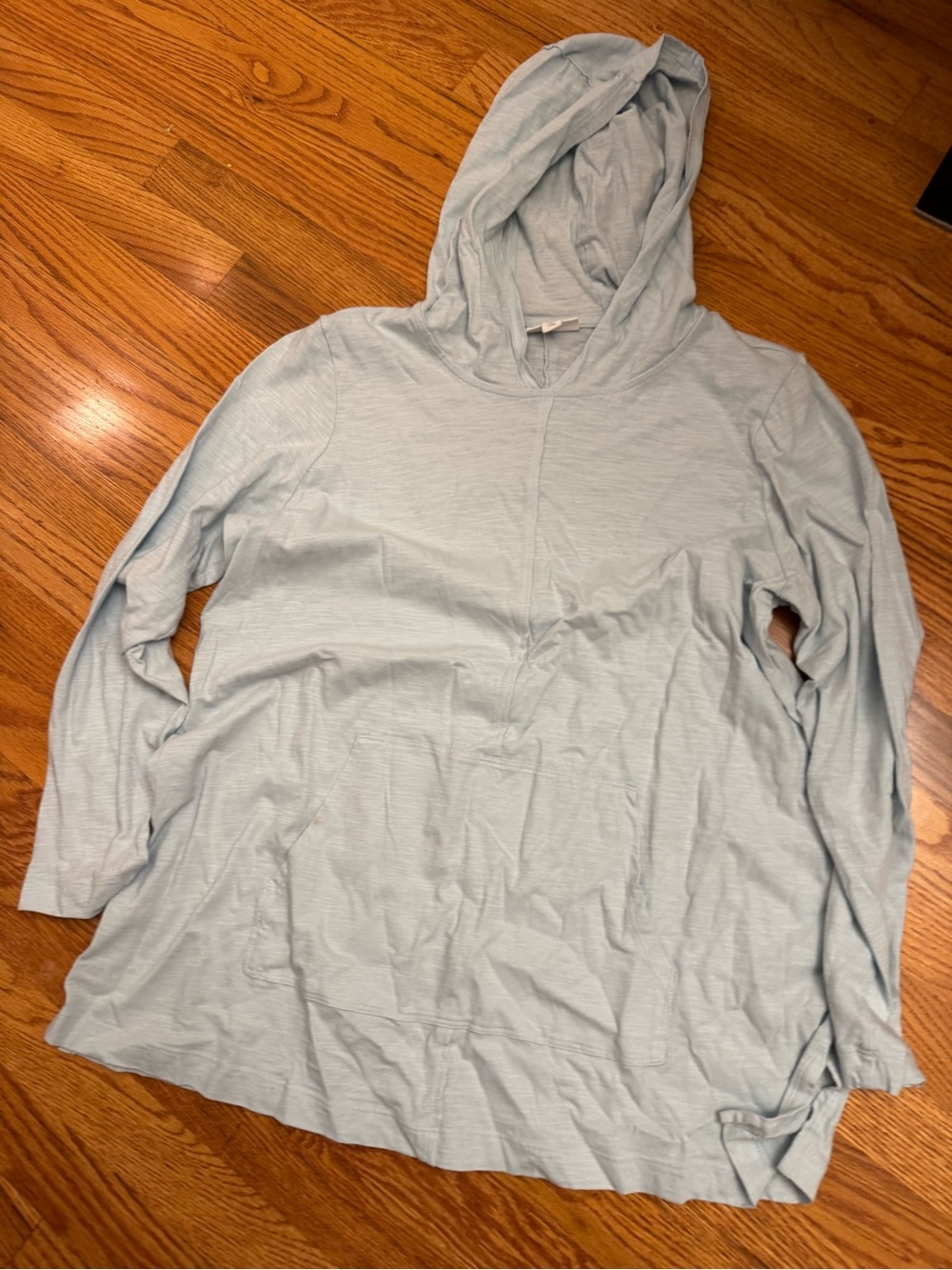 2/$15 SWEATERS 🧥 SALE! | J. Jill Light Blue Hooded Long-Sleeve Pullover